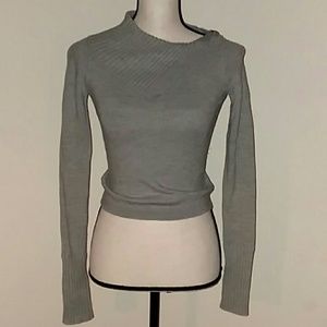 Banana Republic Xtra Fine Merino Gray Sweater